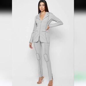 New Women's Gray Stretchy Pants